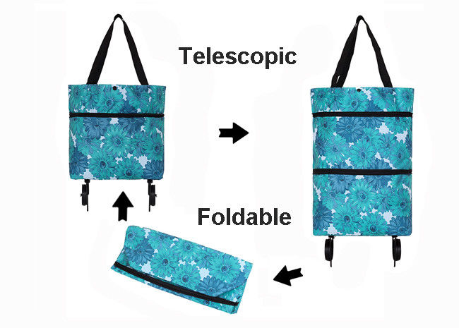 Folding Shopping Trolley Bag