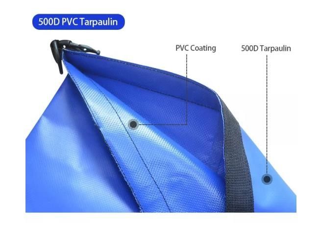 30L Dry Sack Camping Storage Bag Multicolor Portable Waterproof